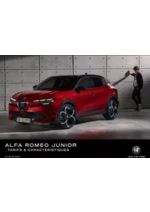 Promos et remises  : Catalogue Alfa Romeo JUNIOR