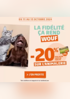 La fidélité ça rend wouf - Jardiland