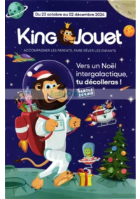 Prospectus King Jouet MONCEL-LÈS-LUNÉVILLE Rue Clément Ader : Le catalogue de Noël 2024