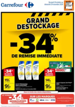 Prospectus Carrefour : GRAND DESTOCKAGE