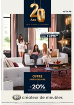 Promos et remises  : OFFRE ANNIVERSAIRE -20 %