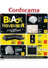 Prospectus Conforama AURILLAC : Black November