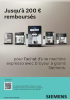 Siemens Jusqu’à 200 € remboursés - Copra