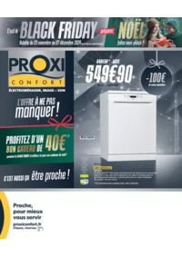 Prospectus Proxi Confort MAGNAC LAVAL : Tabloïd Proxiconfort Black Friday / Noël BP 2024