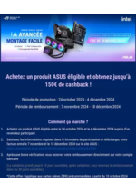 Prospectus LDLC : Jusqu'à 150€ remboursés avec ASUS