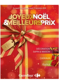 Prospectus Carrefour Market MONTMARAULT : JOYEUX NOËL & MEILLEUR PRIX