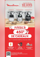 Moulinex jusqu'à 450€ de cadeaux - Boulanger