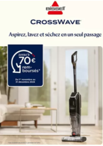 Promos et remises  : OFFRE Bissell : jusqu'à 70€ remboursés !