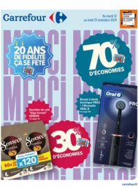 Prospectus Carrefour MOULINS : 20 ANS DE FIDÉLITÉ ÇA SE FÊTE