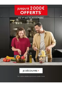 Prospectus Cuisines Schmidt SAINT-CHELY-D'APCHER : Jusqu'à 2000 € offerts