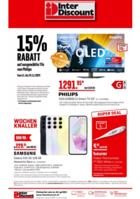 Prospectus Inter Discount Bülach : Interdiscount reklamblad DE