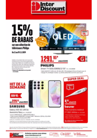 Prospectus Inter Discount Meilen : Interdiscount reklamblad FR