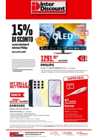 Prospectus Inter Discount Jegenstorf : Interdiscount reklamblad IT