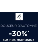 Prospectus Caroll : Douceur d'Automne -30% sur nos manteaux