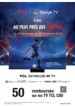 Prospectus LDLC : TCL C80