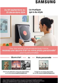 Prospectus BeDigital Banassac : SAMSUNG MUSIC FRAME