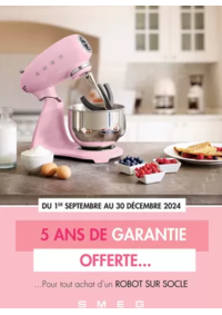 Prospectus BeDigital Vittel : SMEG ROBOT SUR SOCLE