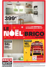 Prospectus Brico Depot VILLEMANDEUR : LE NOËL BRICO à prix dépôt !