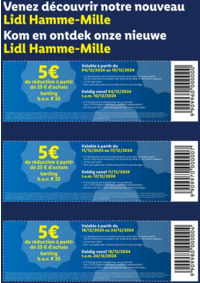 Prospectus Lidl CHIMAY : Hamme Coupons