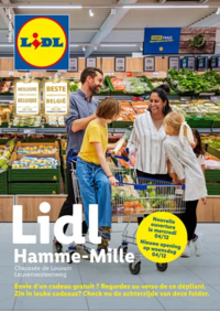 Prospectus Lidl COUVIN : Openingsfolder Hamme