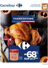 Prospectus Carrefour CHARLEVILLE MEZIERES : BIENVENUE POUR THANKSGIVING