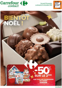 Prospectus Carrefour Contact Pleaux : BIENTÔT NOËL !