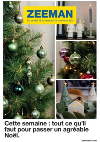 Prospectus Zeeman Lunéville : Cette semaine : tout ce qu’il faut pour passer un agréable Noël.