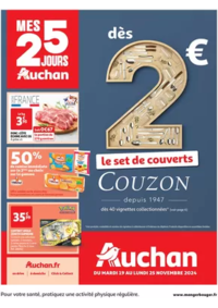 Prospectus Auchan Mont-Saint-Martin : Mes 25 jours Auchan, et encore plus de promos !