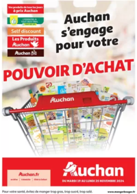 Prospectus Auchan : Auchan s'engage pour votre Pouvoir D'achat