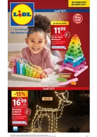 Prospectus Lidl EGLETONS : Pour les petits comme les grands, une sélection d'articles pour des fêtes magiques !