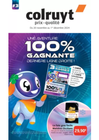 Prospectus Colruyt Pagnoz : Une aventure 100% gagnante