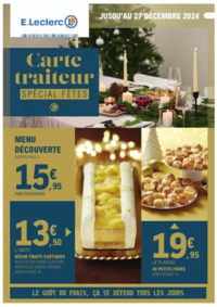 Prospectus E.Leclerc FIGEAC : CARTE TRAITEUR FESTIVE - MIXTE