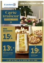 Prospectus E.Leclerc : CARTE TRAITEUR FESTIVE - MIXTE