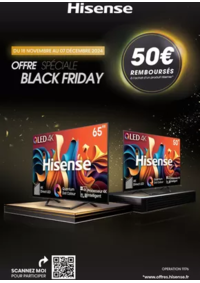 Prospectus Boulanger Angoulins : Hisense Offre Speciale Black Friday