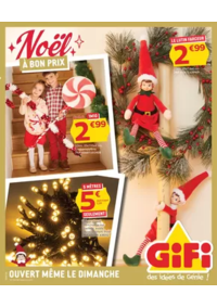 Prospectus Gifi RIBERAC : Noël à bon prix