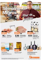 Prospectus Migros Supermarché : Üsi beste Schnäppchen