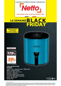 Prospectus Netto Gauville : SEMAINE PROCHAINE : BLACK FRIDAY