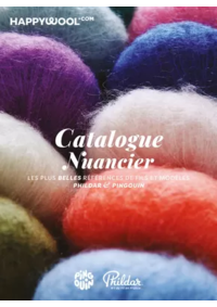 Prospectus Phildar distributeur Bergues : Catalogue Nuancier