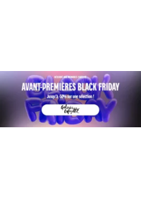 Prospectus Galeries Lafayette Besançon : Black Friday