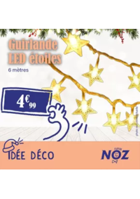 Prospectus Noz Neuilly sous Clermont : Guirlande LED étoiles