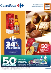 Prospectus Carrefour CHERBOURG : 34% D'ECONOMIES