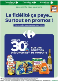 Prospectus Carrefour city PARIS 42 avenue de la Motte Picquet : J'PEUX PAS, J'AI PROMOS DU 1ER AU 31 DÉCEMBRE 2024