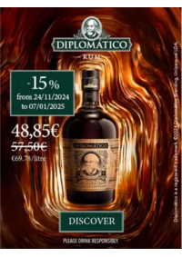 Prospectus NICOLAS HAGUENAU : Rhum Venezuela Diplomatico Séleccion DE FAMILIA