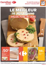 Promos et remises  : LE MEILLEUR DE NOS TERROIRS SPÉCIAL FOIRE AU GRAS