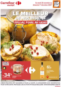 Prospectus Carrefour Market AMPLEPUIS : LE MEILLEUR DE NOS TERROIRS SPÉCIAL FOIRE AU GRAS