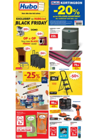 Prospectus Hubo Arendonk : Black Friday