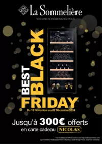 Prospectus Boulanger Biganos : OFFRE La Sommelière : jusqu'à 300€ offerts Black Friday