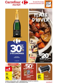 Prospectus Carrefour Market VILLEURBANNE : LES PLATS D'HIVER