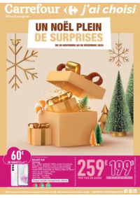 Prospectus Carrefour Créteil : Carrefour UN NO&Euml;L PLEIN DE SURPRISES