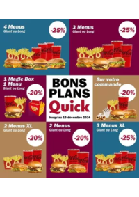 Prospectus Quick MARTIGUES : Bons plans